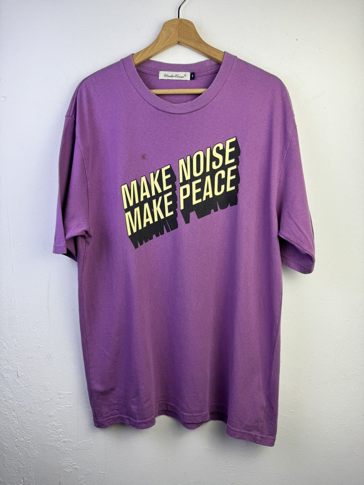 Undercover Undercover "Make Noise, Make Peace" T-shirt Size US XL / EU 56 / 4 - 3 Thumbnail