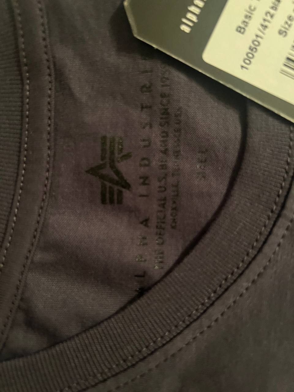 Alpha Industries Alpha Industries Logo T-Shirt - EU Size L Size US L / EU 52-54 / 3 - 2 Thumbnail