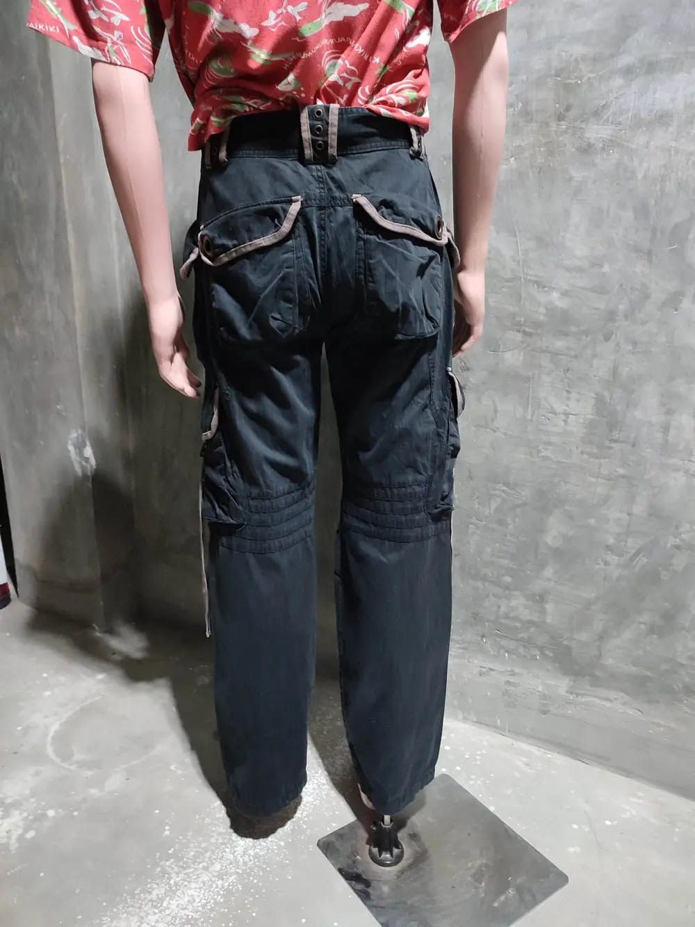 Other Jambangee Multipocket Tactical Cargo Pants bondage Punk Size US 31 - 16 Thumbnail