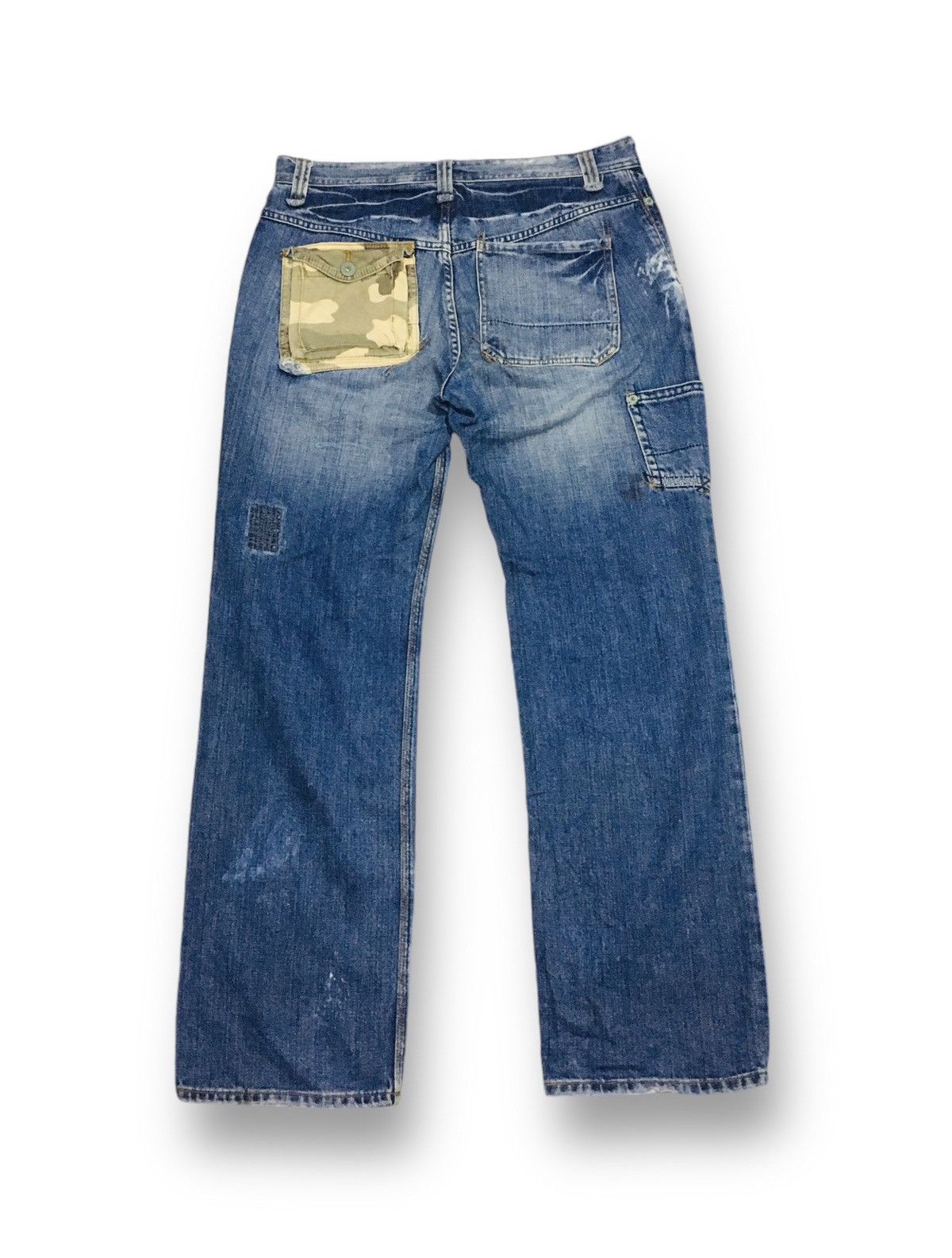 Jean × The Unbranded Brand Unbranded Nice Design Jeans (18) Size US 34 / EU 50 - 2 Thumbnail