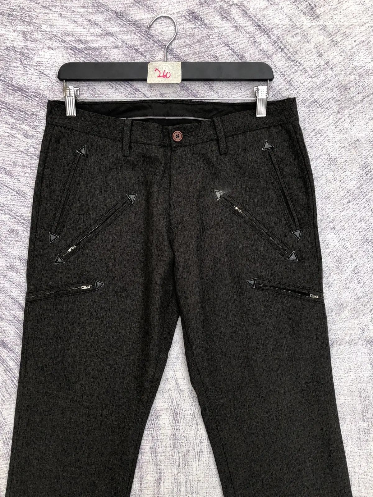 Vintage Japanese Ventina Casual Pants 8 Pocket W33xL40 Size US 33 - 2 Thumbnail