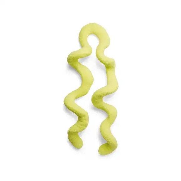 Balenciaga Balenciaga FW23 Runway "Wire Spiral Scarf" (Neon Yellow) Size ONE SIZE - 1 Thumbnail