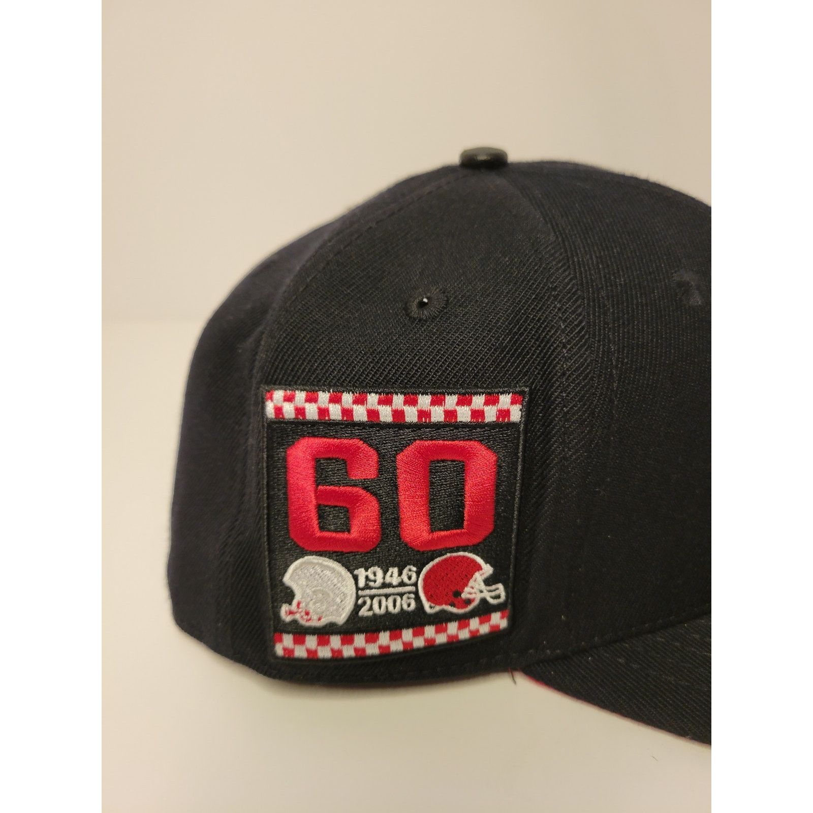 NFL NWT NFL 60th Anniversary Cleveland Browns Logo Snapback Hat Size ONE SIZE - 3 Thumbnail