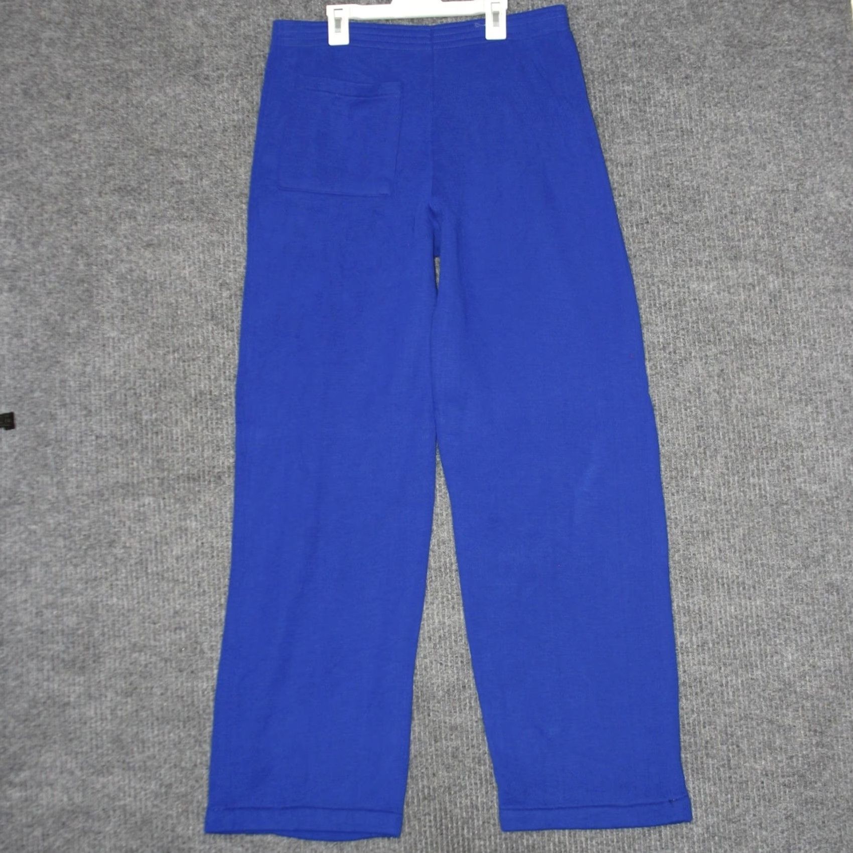 Sears Vintage Sears Blue Perma Prest Pants Mens XL XLT Waist 32 Inseam 32 Elastic Waist Pockets Casual Blue Knit Cotton Relaxed Wide-Leg Sweatpants Size US 36 / EU 52 - 5 Thumbnail