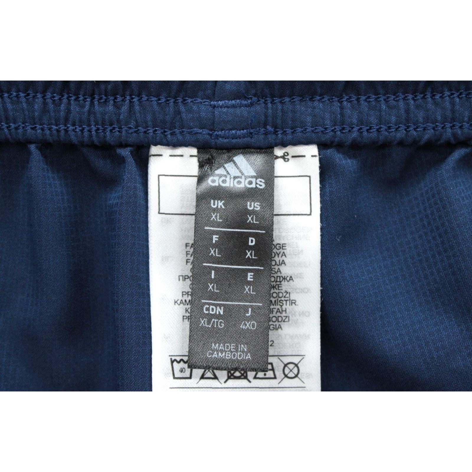 Adidas Adidas CONDIVO 20 Shorts Womens XL Blue 3 Striped Run Soccer Light Weight Size 40" / US 18 - 4 Thumbnail