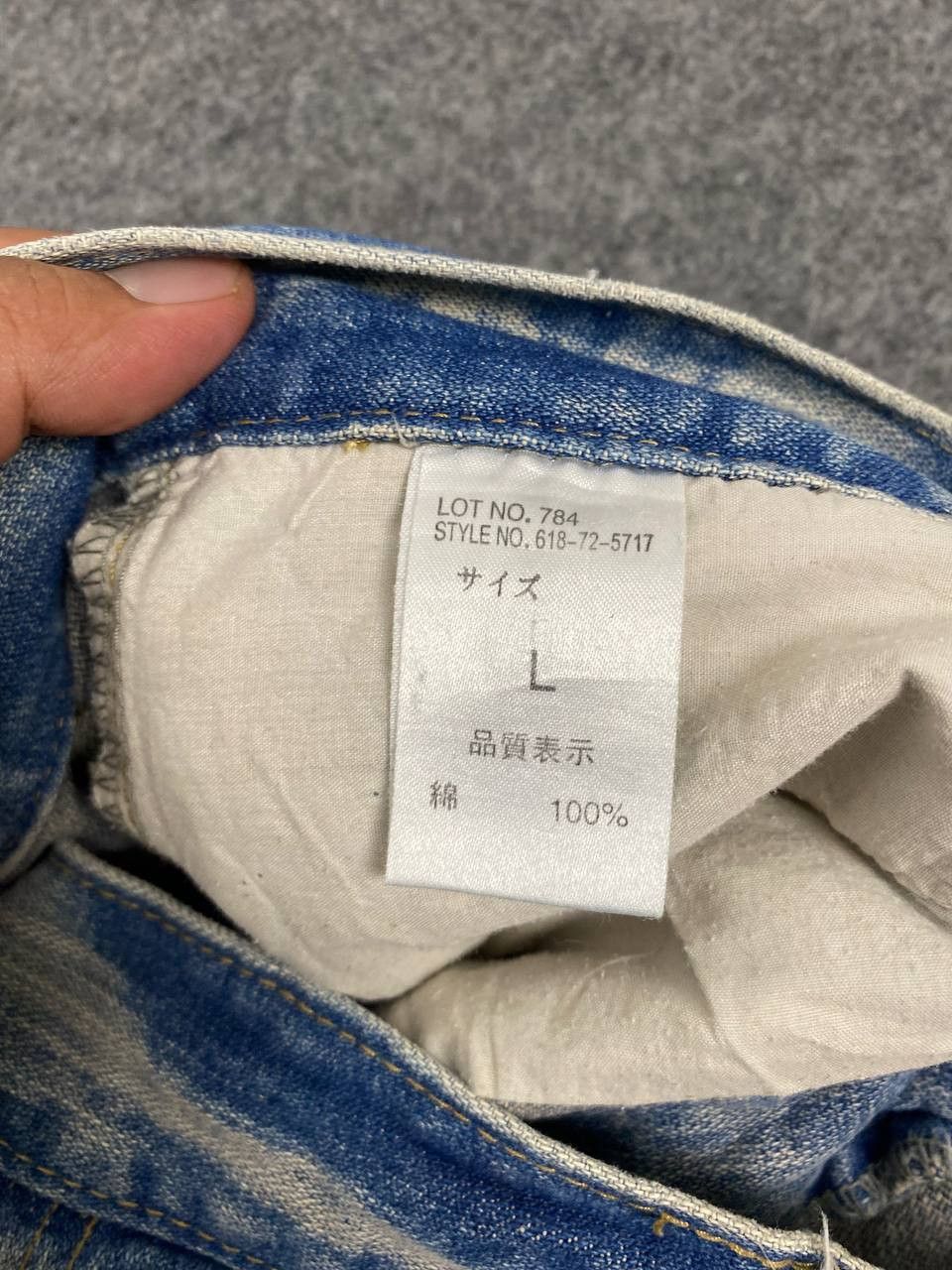 Japanese Brand j-honey japanese brand distressed denim nice design Size US 33 - 12 Thumbnail