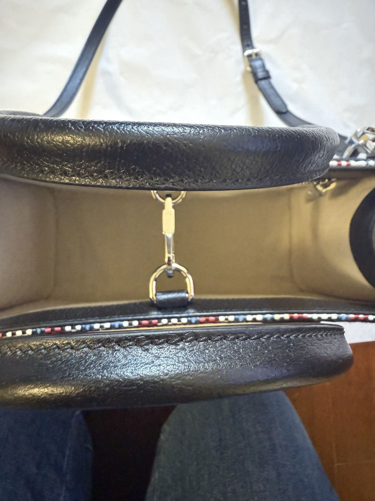Gucci Gucci ICCUG bag in canvas and leather. Size ONE SIZE - 7 Thumbnail