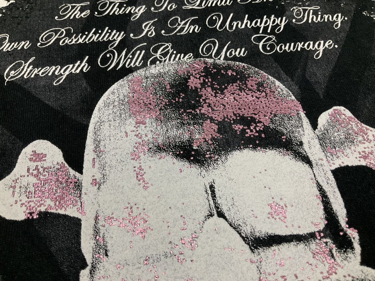 If Six Was Nine 🔥Sick Y2K Time Step Skull Poem Shirt Goth Punk Size US L / EU 52-54 / 3 - 6 Thumbnail