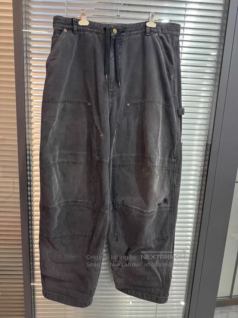 Balenciaga Balenciaga Distressed Carpenter Work Pants Size US 28 / EU 44 - 1 Thumbnail