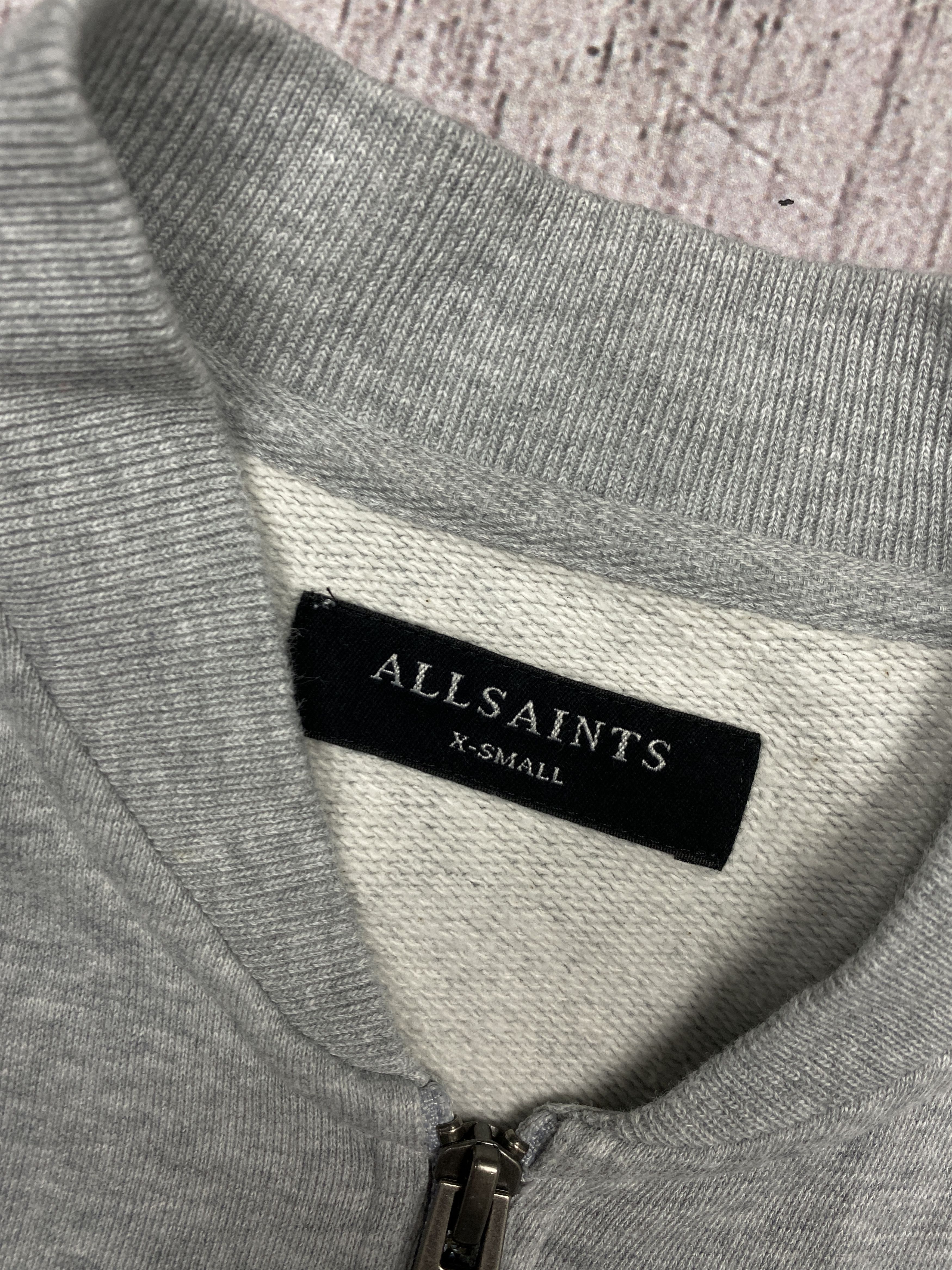 Allsaints × Vintage Allsaints Vintage Mens Oldsen Cotton Bomber Jacket Size US XS / EU 42 / 0 - 4 Thumbnail