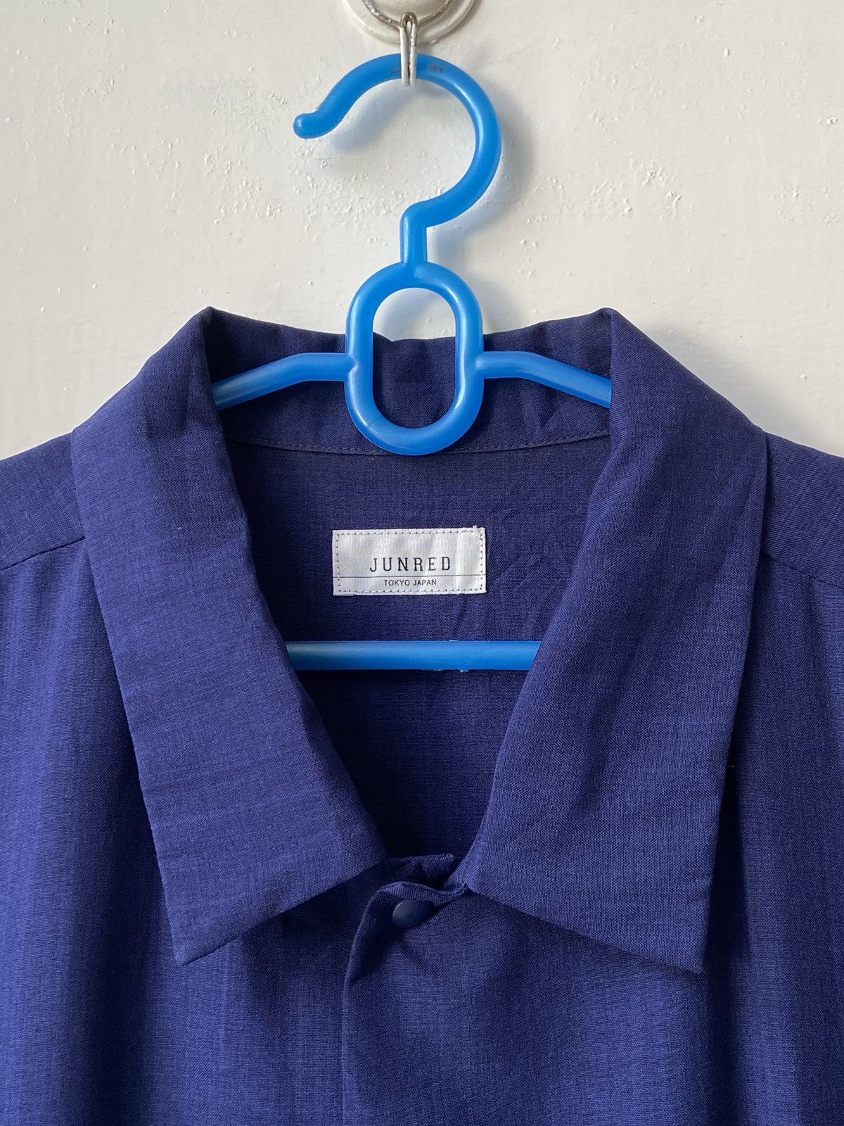 Designer × Japanese Brand × Jun Takahashi JUNRED TOKYO JAPAN Navy Shirt Size US XL / EU 56 / 4 - 14 Thumbnail
