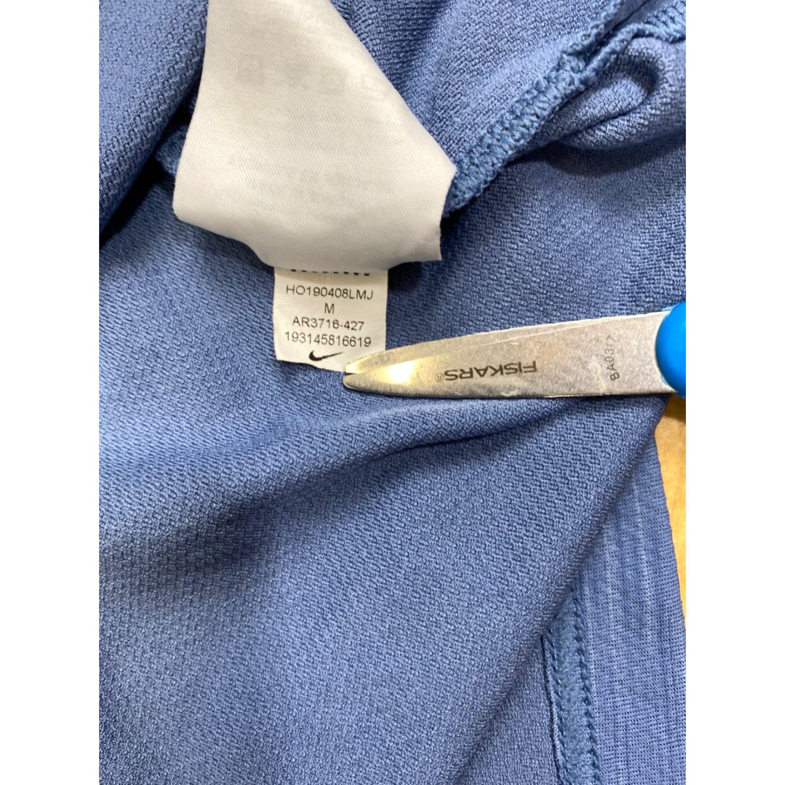 Nike Nike Dri-Fit 1/4 Zip Pullover Womens M Blue Activewear Casual Gym Running Nike Dri-FIT Pullover 1/4 Zip Womens M Blue Size M / US 6-8 / IT 42-44 - 7 Thumbnail
