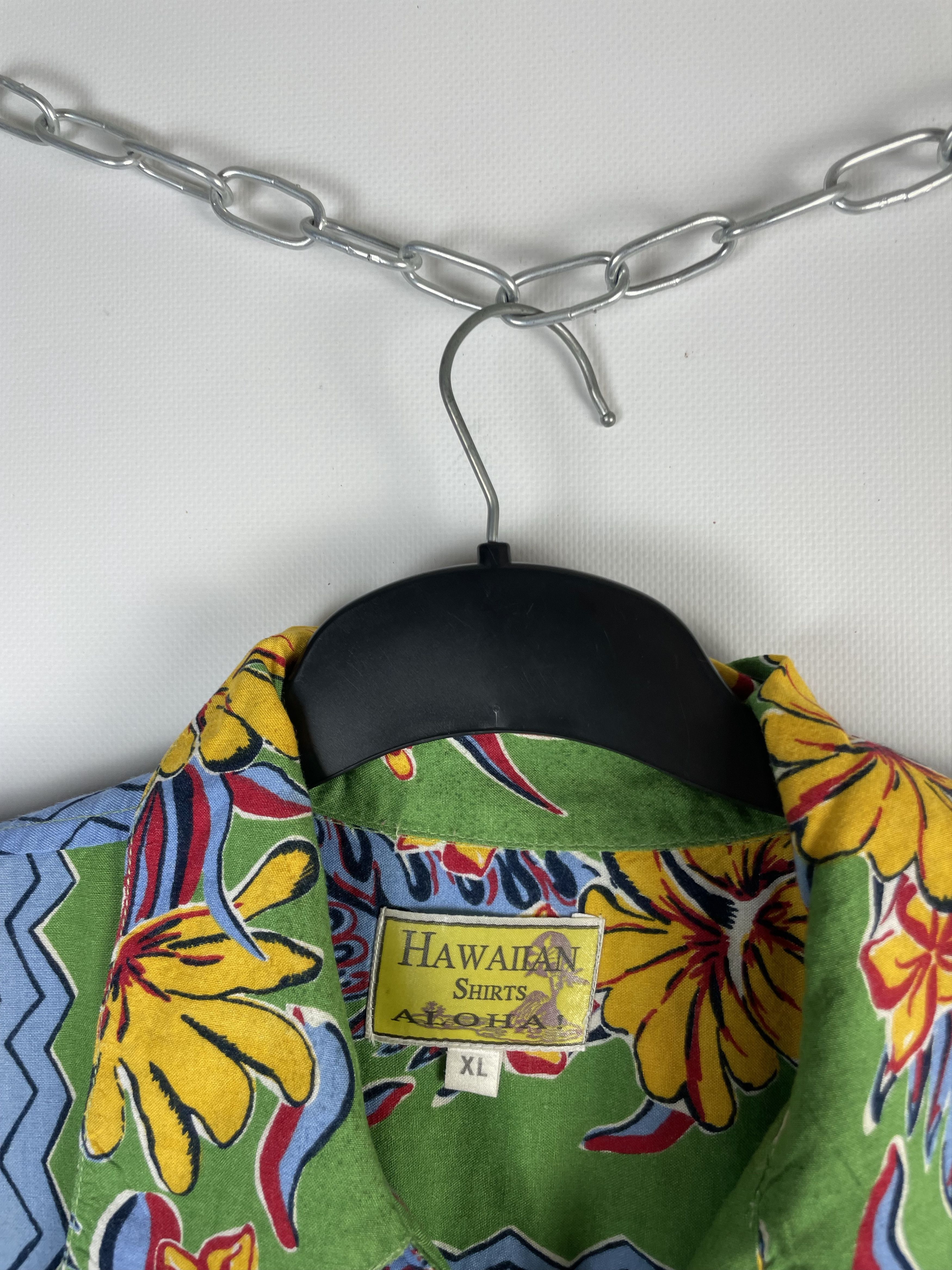 Vintage Vintage Crazy Aloha Hawaiian Shirt Size US XL / EU 56 / 4 - 4 Thumbnail