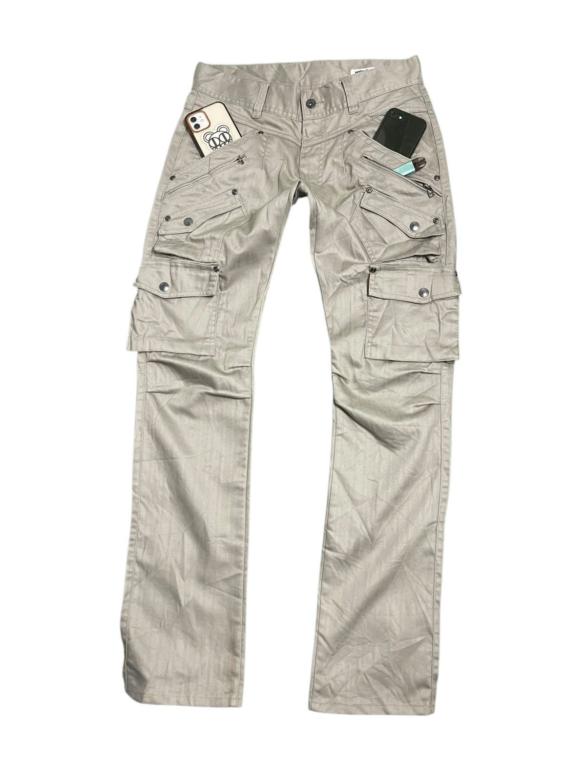 If Six Was Nine × Seditionaries × semanticdesign Semantic Design 10 Pockets Punk Cargo Pants (23) Size US 32 / EU 48 - 1 Thumbnail