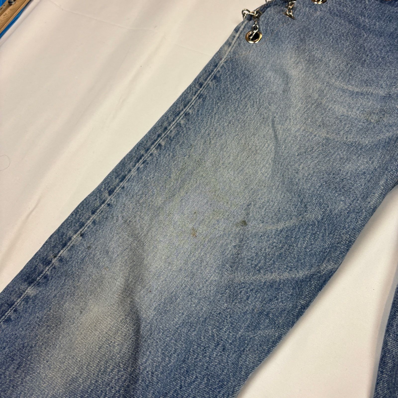 EB Denim EB Denim Chain Vintage 90s Levi's Jeans Straight Large Size 30" / US 8 / IT 44 - 12 Thumbnail