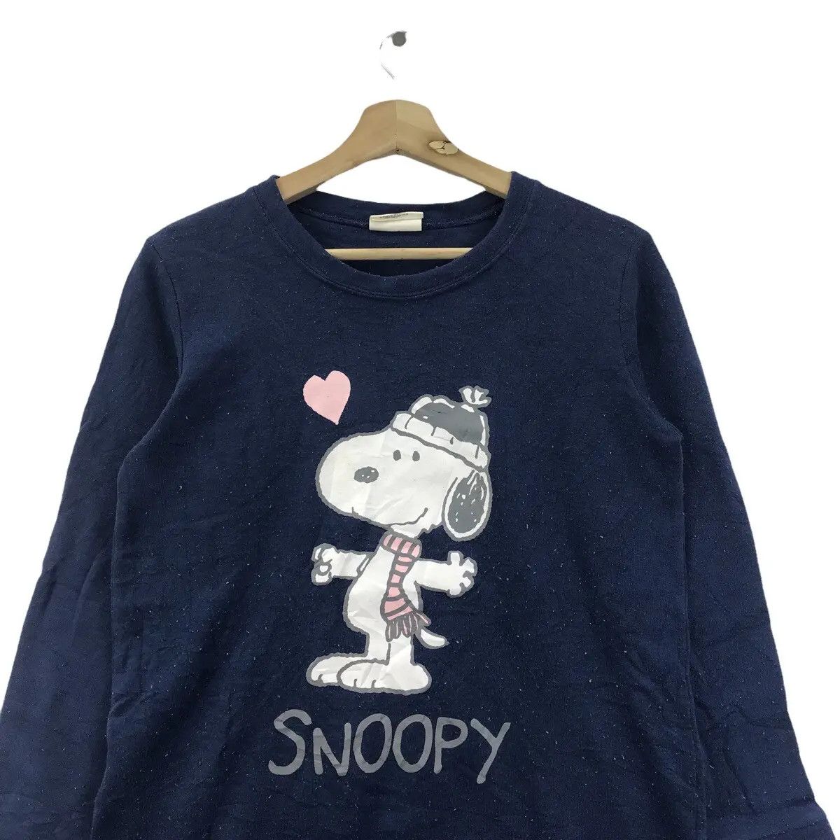 Peanuts Vtg 90’ PEANUTS SNOOPY CARTOON Schulz Sweatshirt Pullover Size S / US 4 / IT 40 - 2 Thumbnail