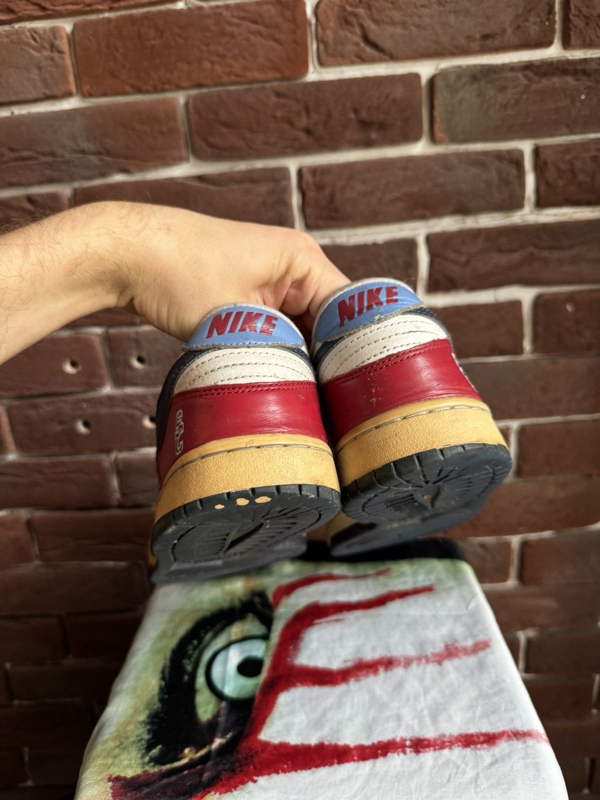 Nike Nike Dunk Low 2004 Vintage Supreme Court Sneakers Hype Rare Size US 9 / EU 42 - 8 Thumbnail