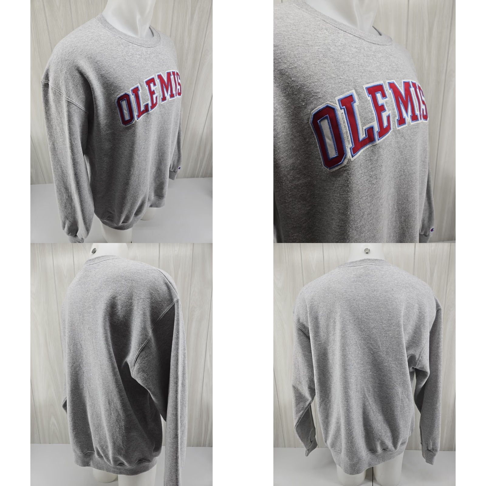 Champion VINTAGE Champion Crewneck Sweatshirt XL Gray Men Size US XL / EU 56 / 4 - 8 Thumbnail