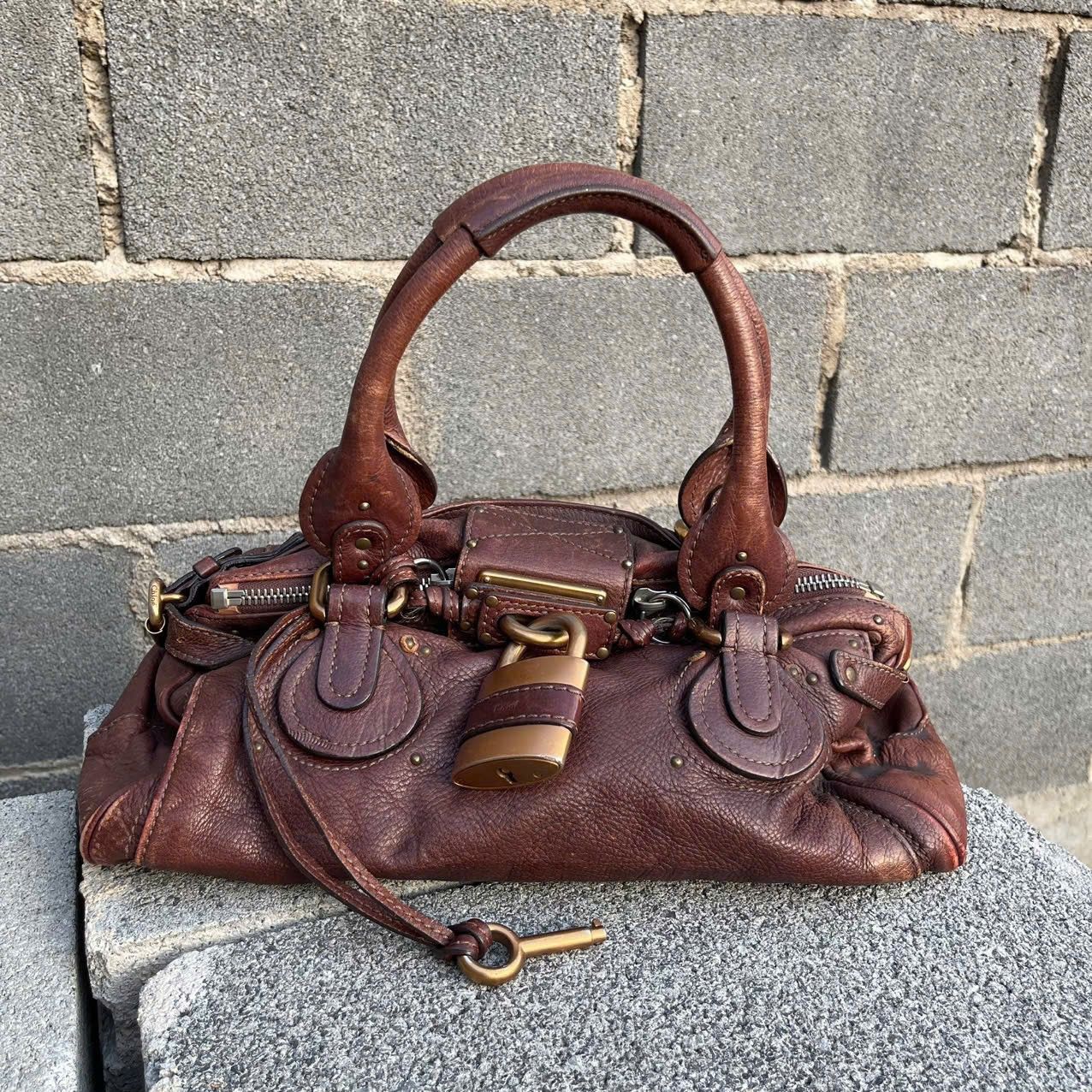 Chloe Chloé Paddington Bag Dark Brown Size ONE SIZE - 1 Thumbnail