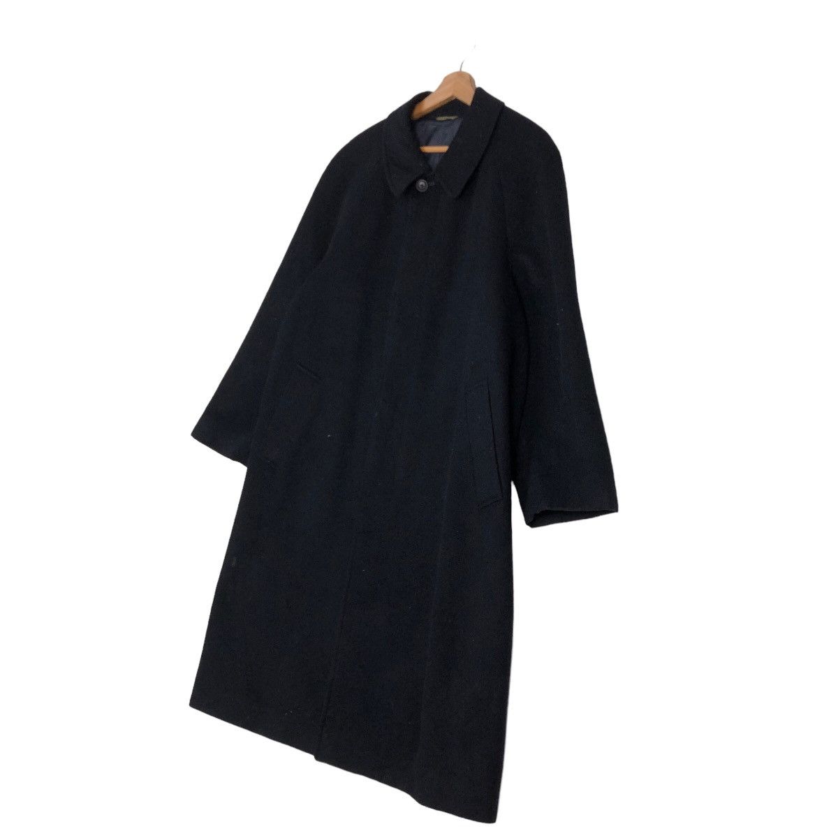 Japanese Brand 🔥Vtg Wool Long Jacket Rich Black D’Urban Yohji Yamamoto Size US M / EU 48-50 / 2 - 2 Thumbnail