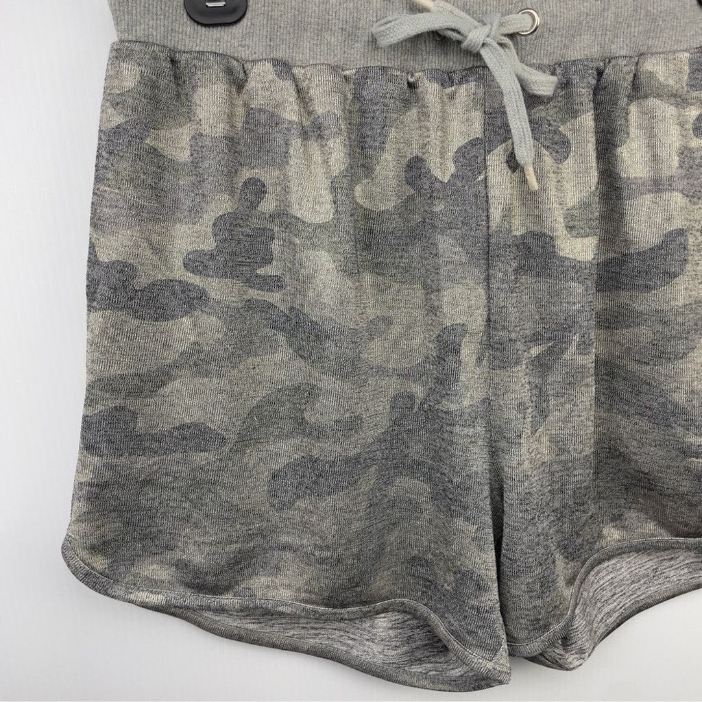 Rudsak RUDSAK Knitted Camo Shiny Boxing Athletic Gray Gold Shorts M Size 30" / US 8 / IT 44 - 13 Thumbnail
