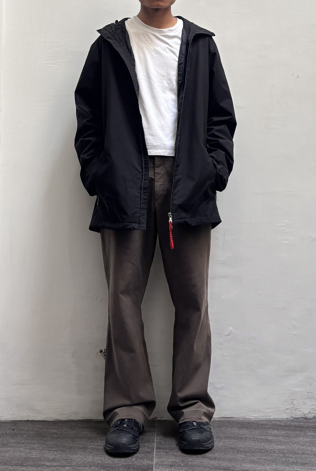 Prada FREE TAX! 2000s Red Tab Goretex Parka Jacket Size US M / EU 48-50 / 2 - 17 Thumbnail