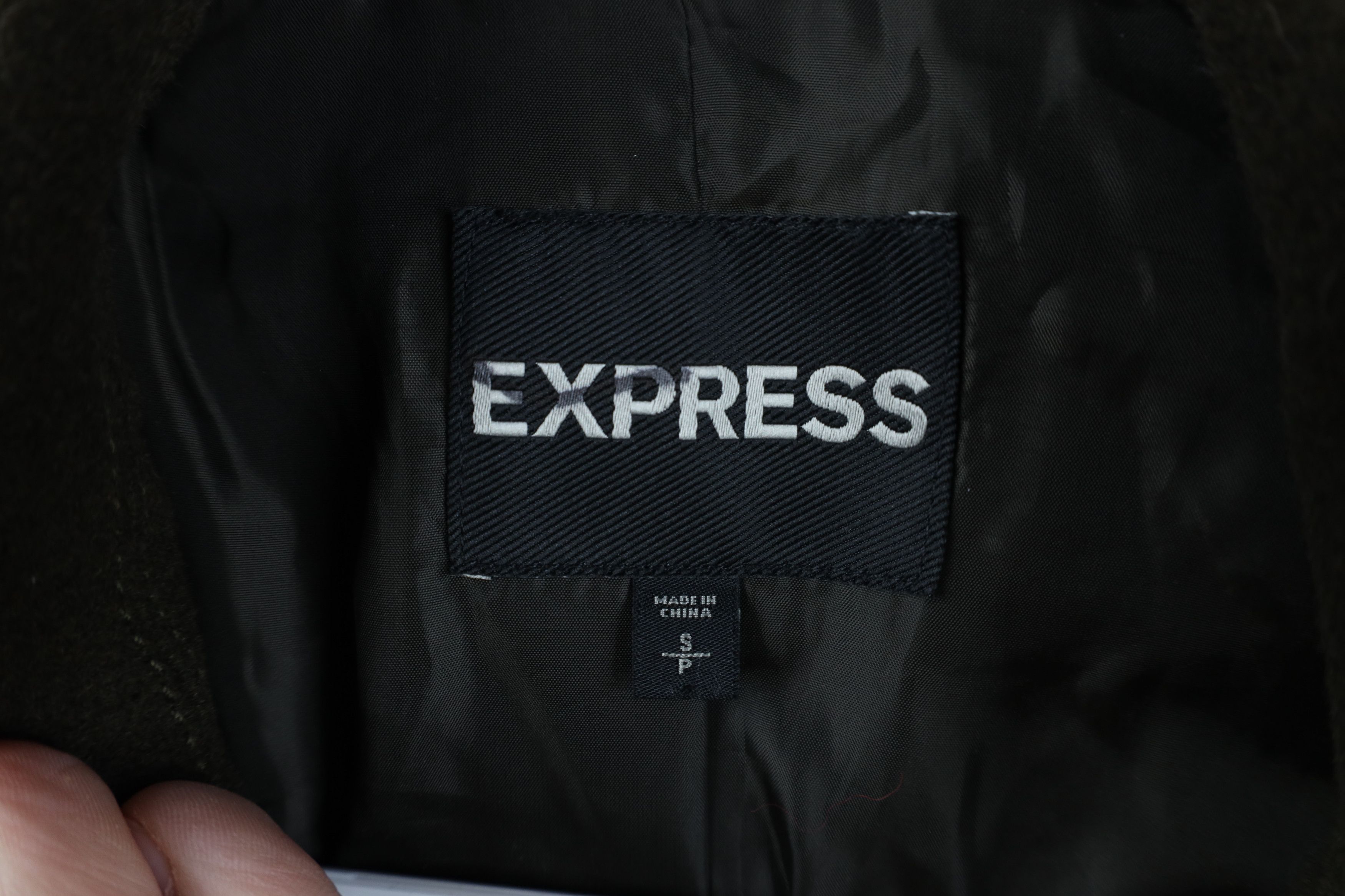 Express Vintage Y2K Express Breasted Military Style Peacoat Jacket Size S / US 4 / IT 40 - 8 Thumbnail