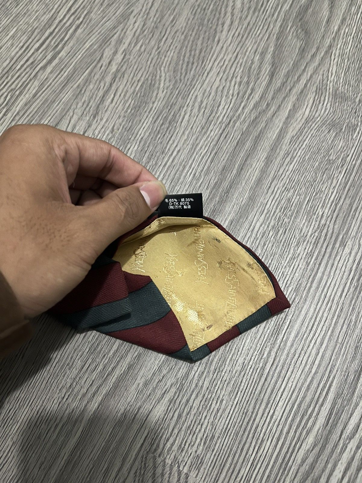 Yves Saint Laurent Yves Saint Laurent Tie Size ONE SIZE - 4 Thumbnail