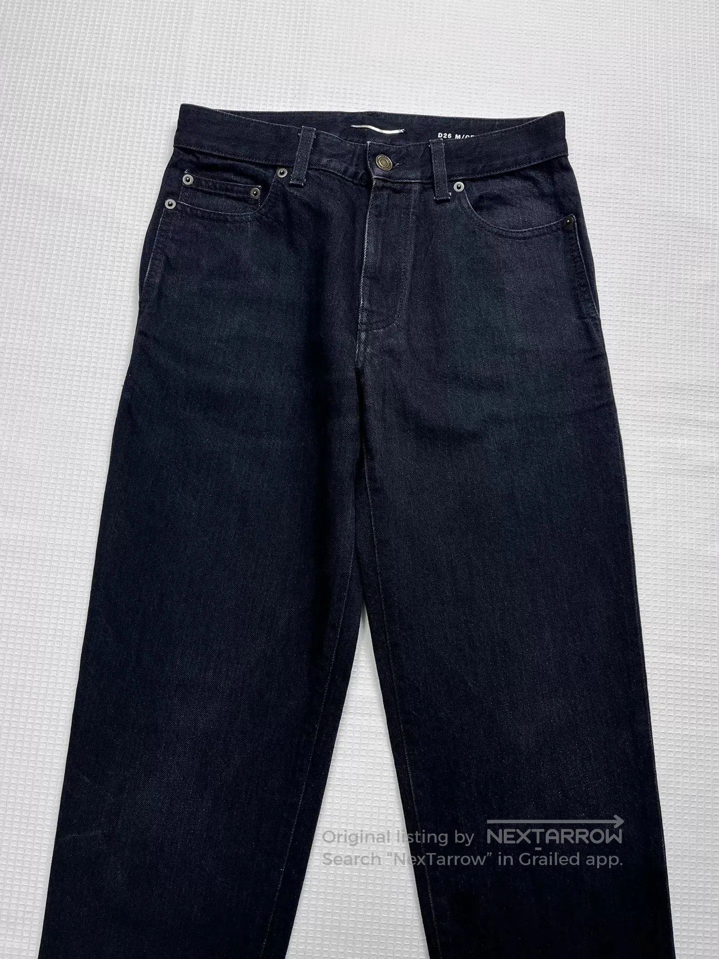 Saint Laurent Paris Saint Laurent Black Jeans. Size 28" / US 6 / IT 42 - 3 Thumbnail