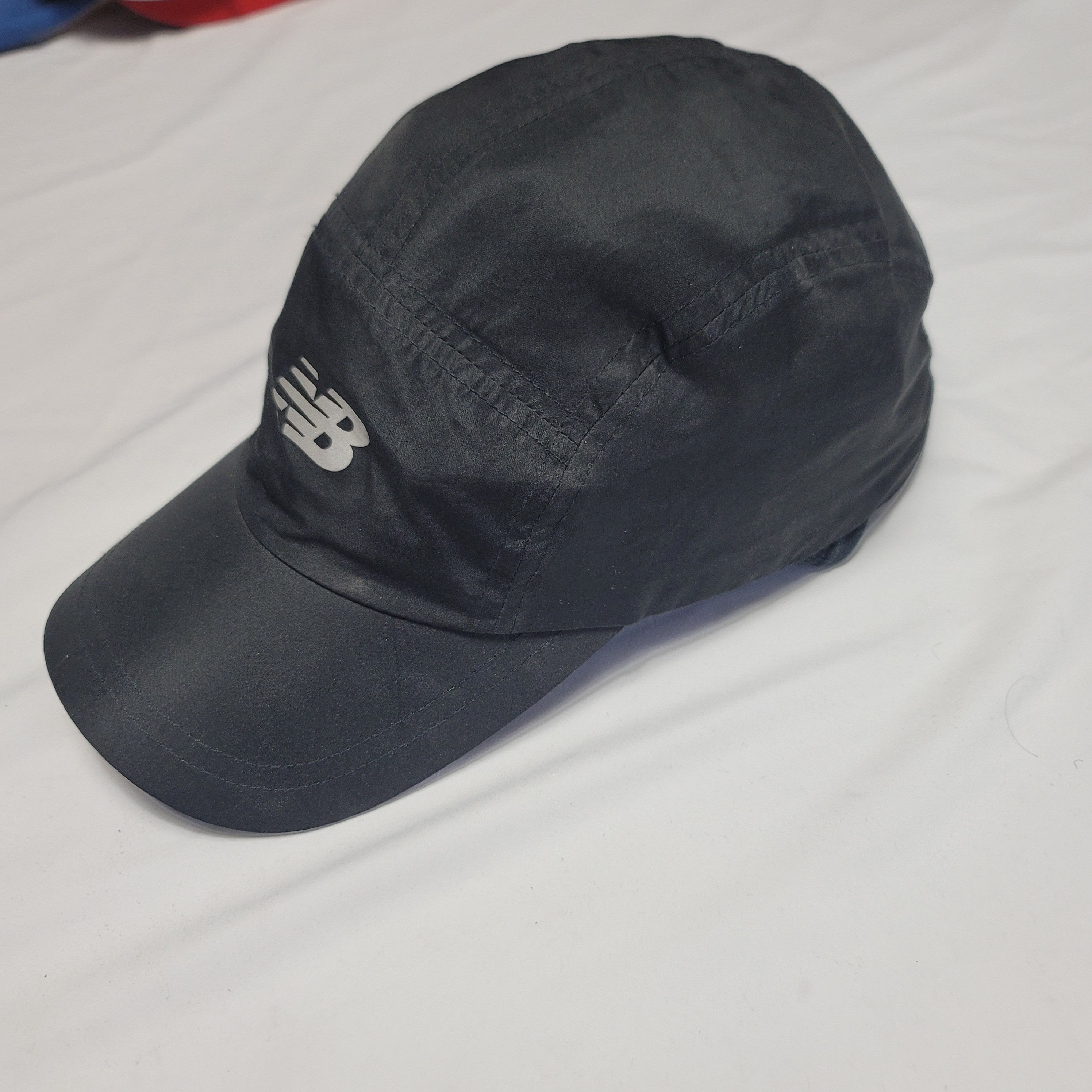 New Balance New Balance Black Reflective logo Nylon Cap Size ONE SIZE - 4 Thumbnail