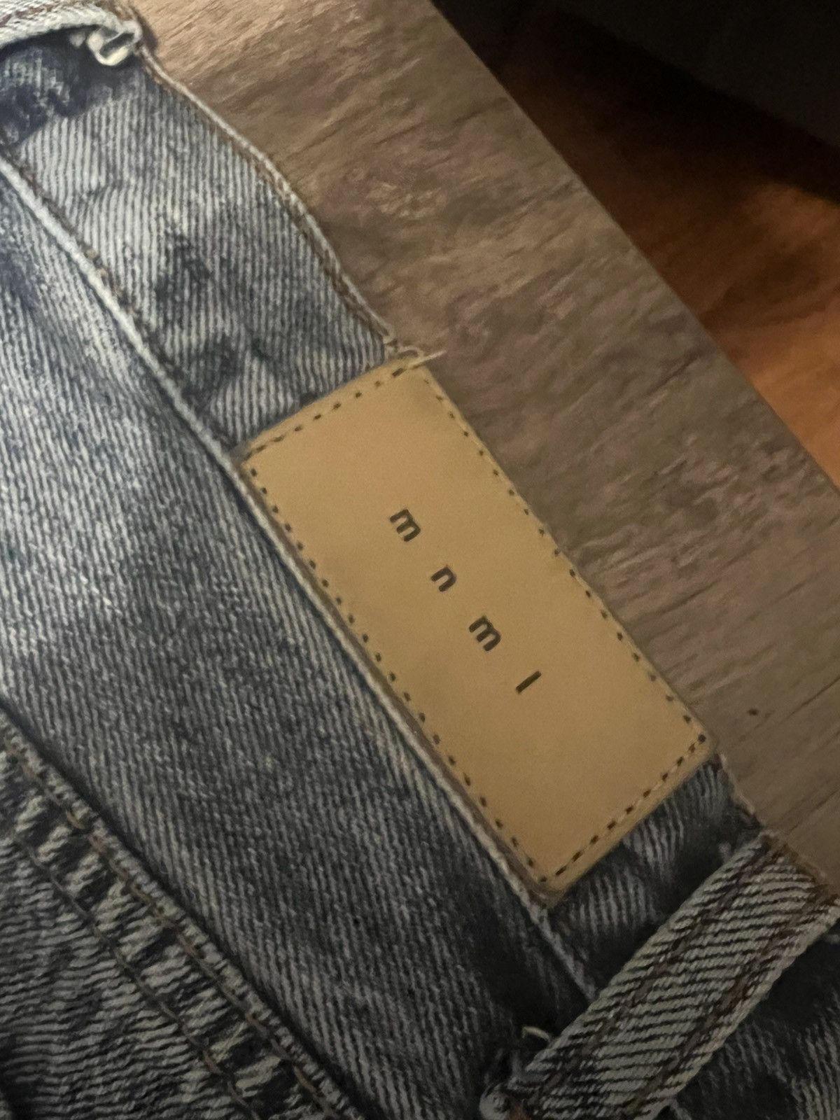 MNML B424 Patch Flare Denim-Blue/28 Size US 32 / EU 48 - 4 Thumbnail