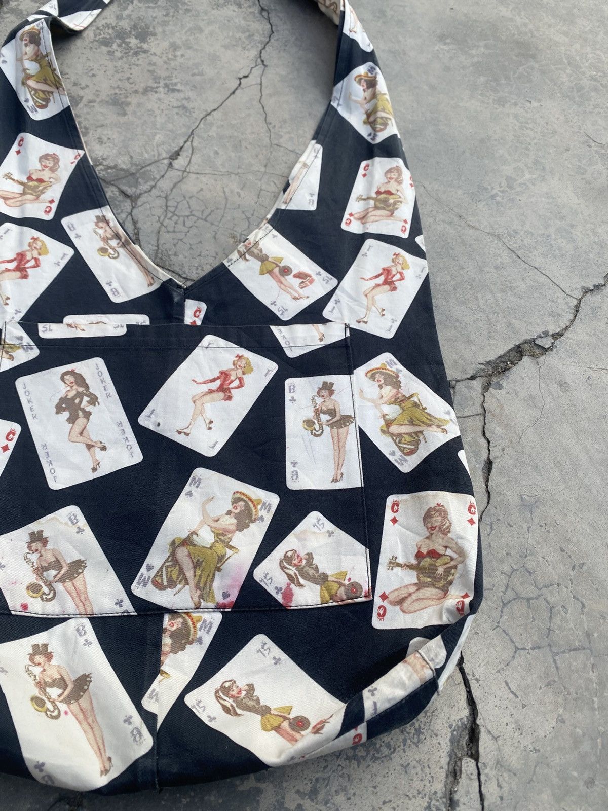 Hysteric Glamour Vintage 🔥 JOKER GIRLS 🔥 Sling Bag Size ONE SIZE - 2 Thumbnail