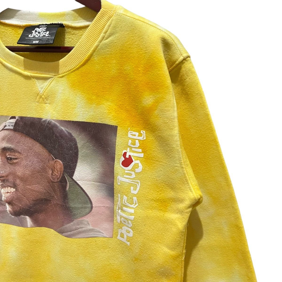 Rap Tees Tupac Shakur Poetic Justice Tie-Dye Crewneck Sweatshirt Size US M / EU 48-50 / 2 - 3 Thumbnail