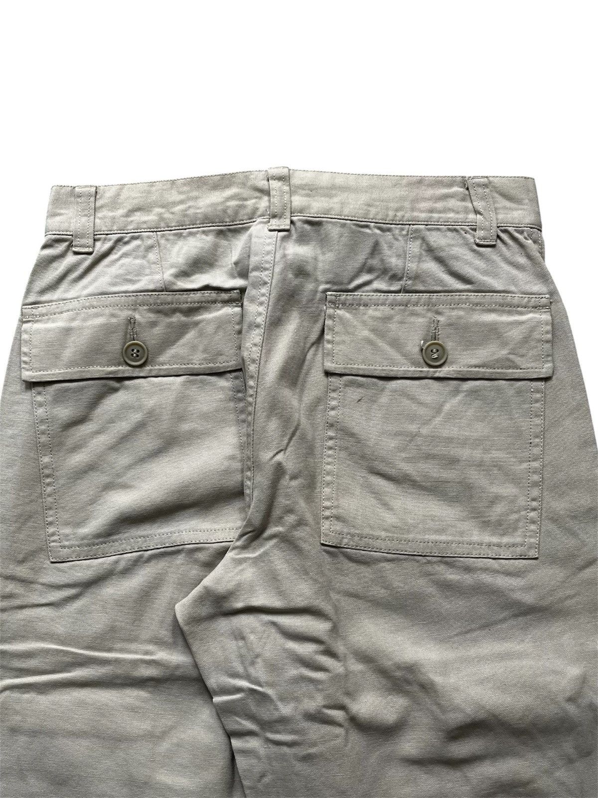 Japanese Brand Vintage Men's Bigi Heavy Cotton Trousers Size US 30 / EU 46 - 5 Thumbnail