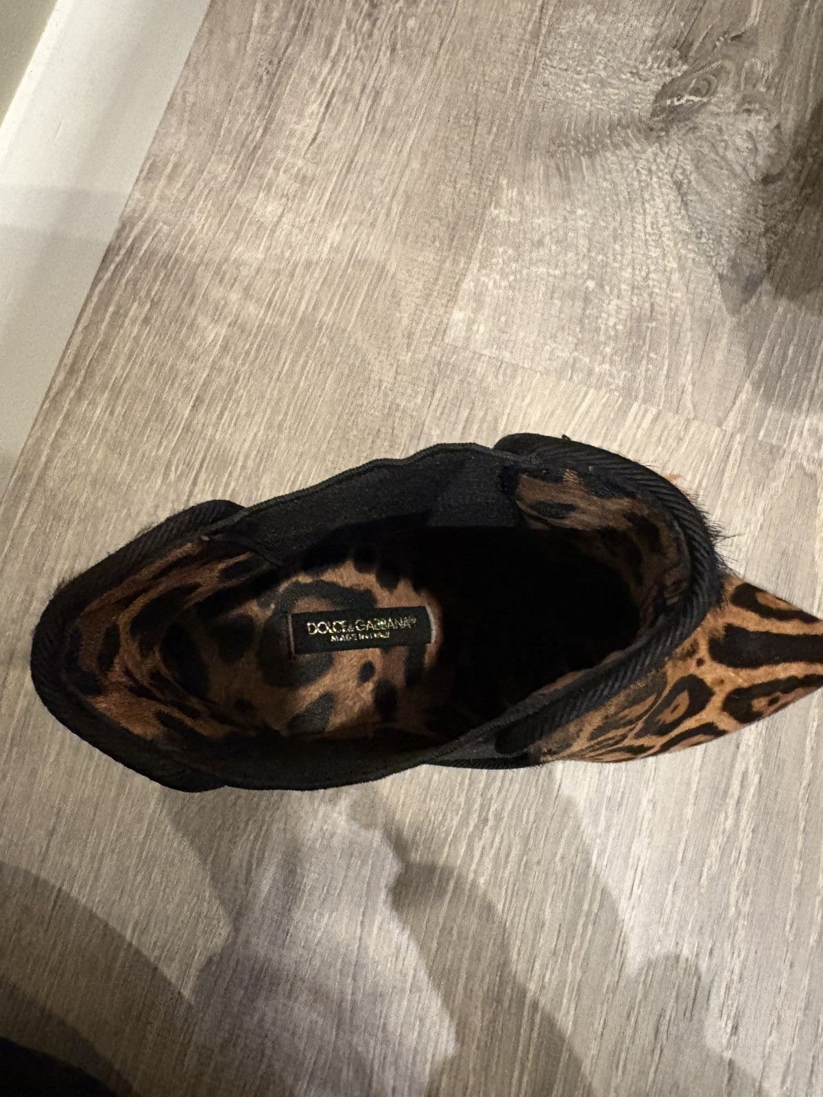 Dolce & Gabbana Dolce & Gabbana Leo Leopard Boots NWT SZ 35 Size US 5 / IT 35 - 10 Thumbnail