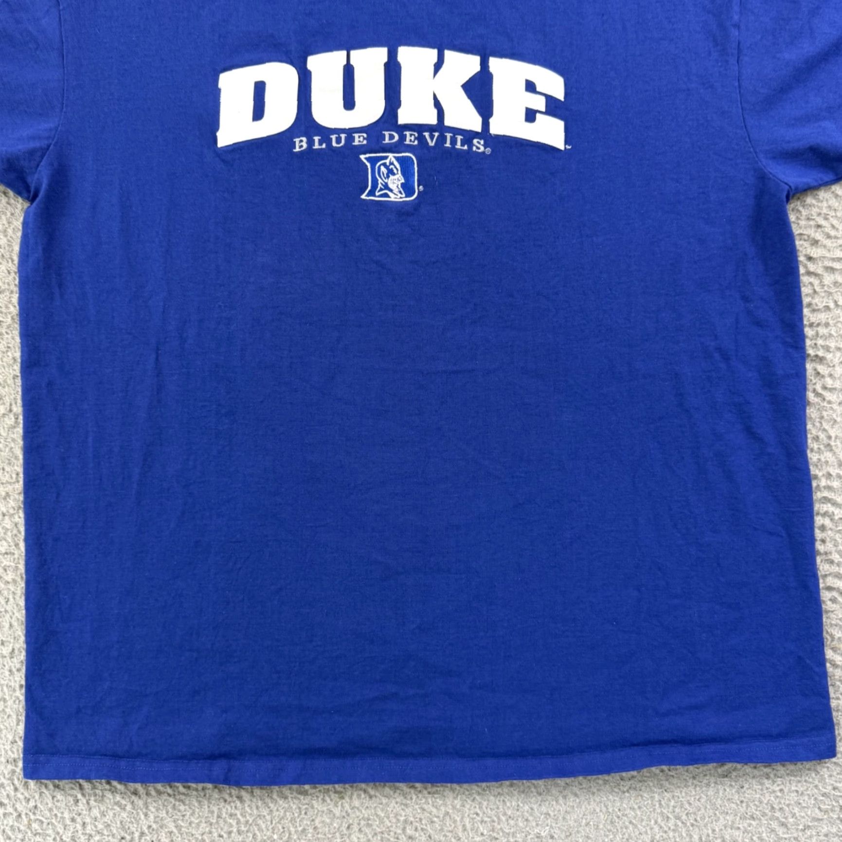 Vintage VINTAGE Duke Blue Devils Shirt Mens XL Blue Short Sleeve Sport College Y2K USA Size US XL / EU 56 / 4 - 2 Thumbnail
