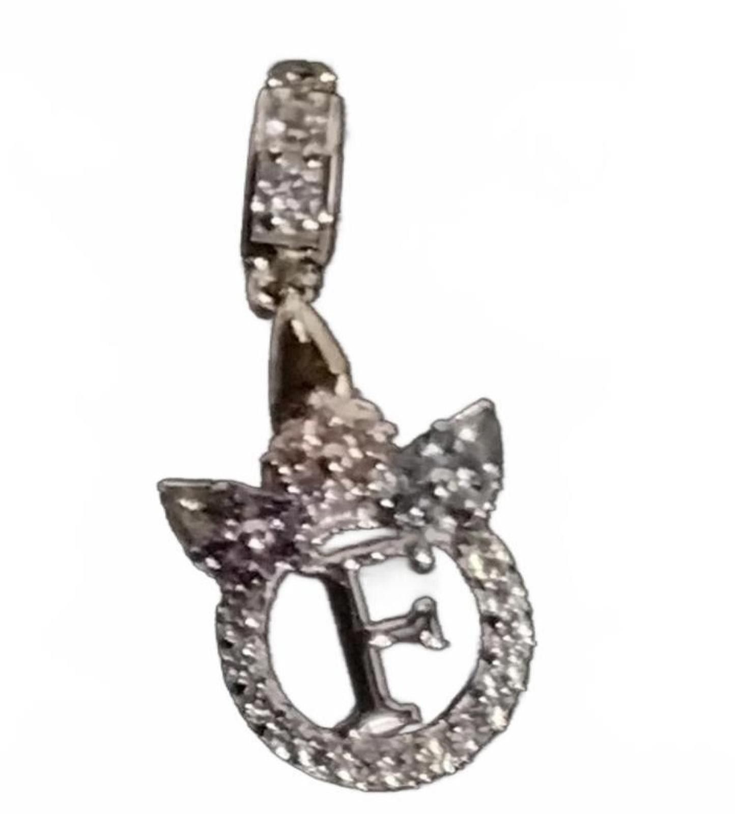 The Unbranded Brand Sparkling Wicca F Charm Pendant - Grab It Now! Size ONE SIZE - 1 Preview