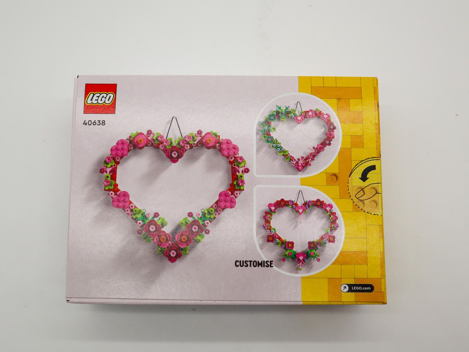 LEGO Heart Ornament Building Toy for Kids 40638 Size ONE SIZE - 2 Thumbnail