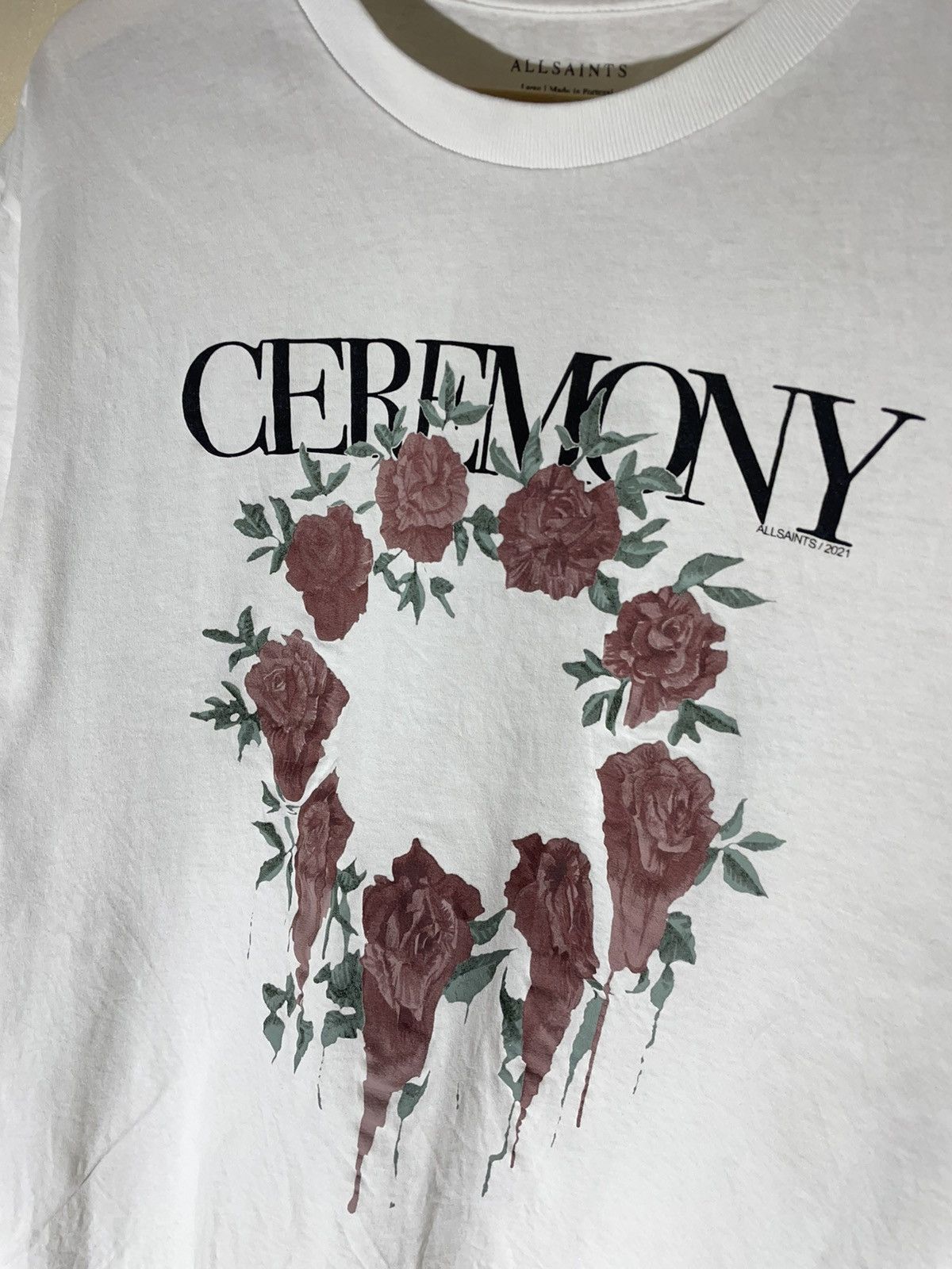 Allsaints × Japanese Brand Allsaints streetwear Japanese T shirt Size US L / EU 52-54 / 3 - 4 Thumbnail