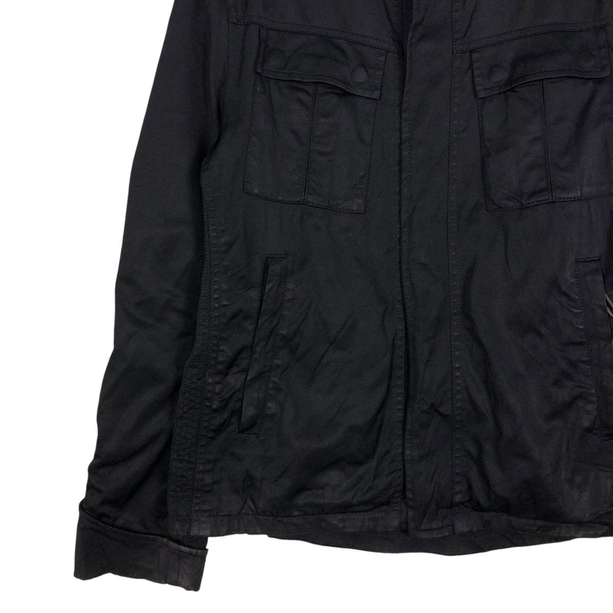 Japanese Brand 📌Vintage Biker Parachute Jacket Junmen Black Line Ginza Size US M / EU 48-50 / 2 - 5 Thumbnail