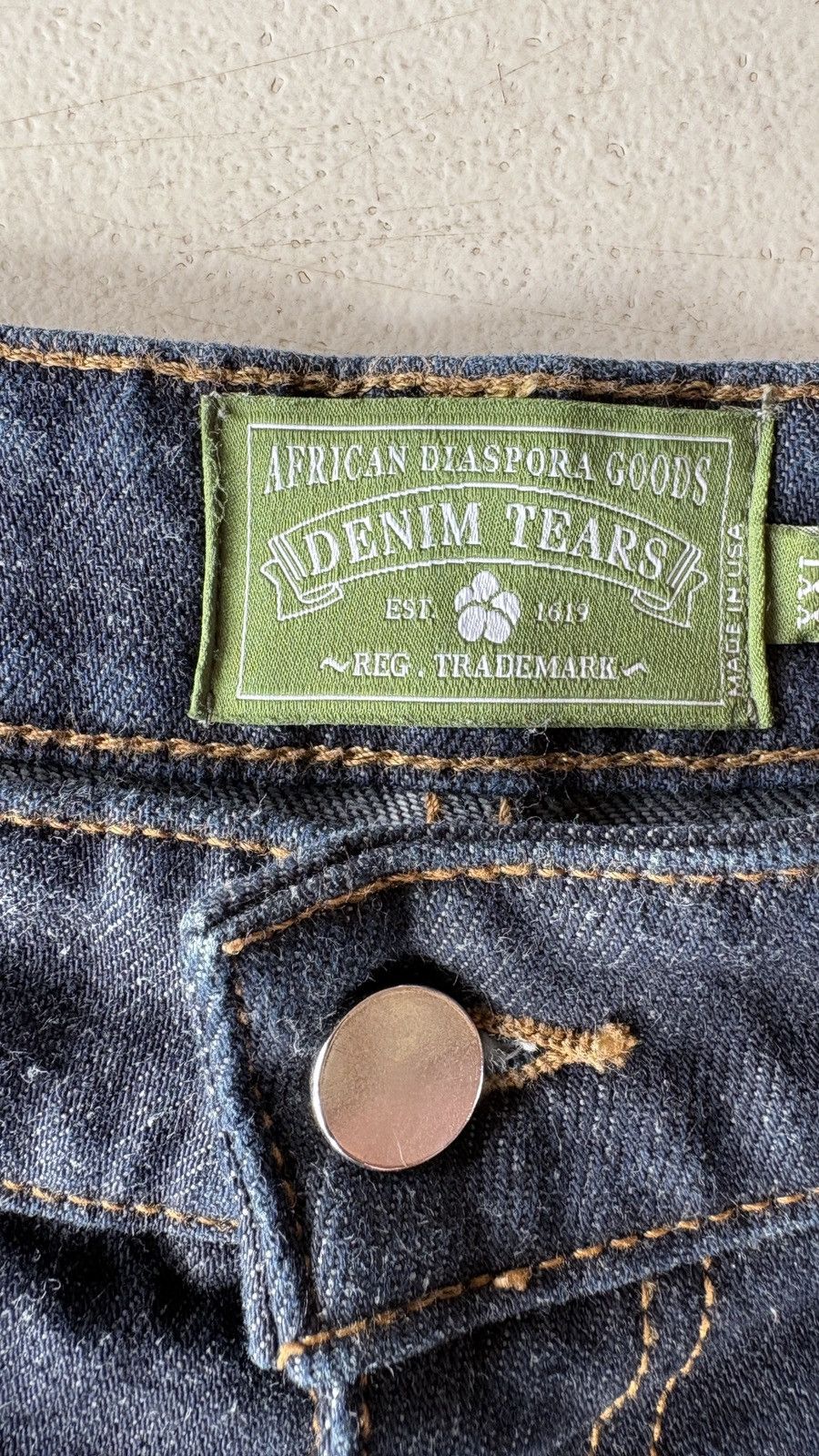 DENIM TEARS Denim Tears Wreath Jorts ‘Selvedge’ Size US 40 / EU 56 - 3 Thumbnail