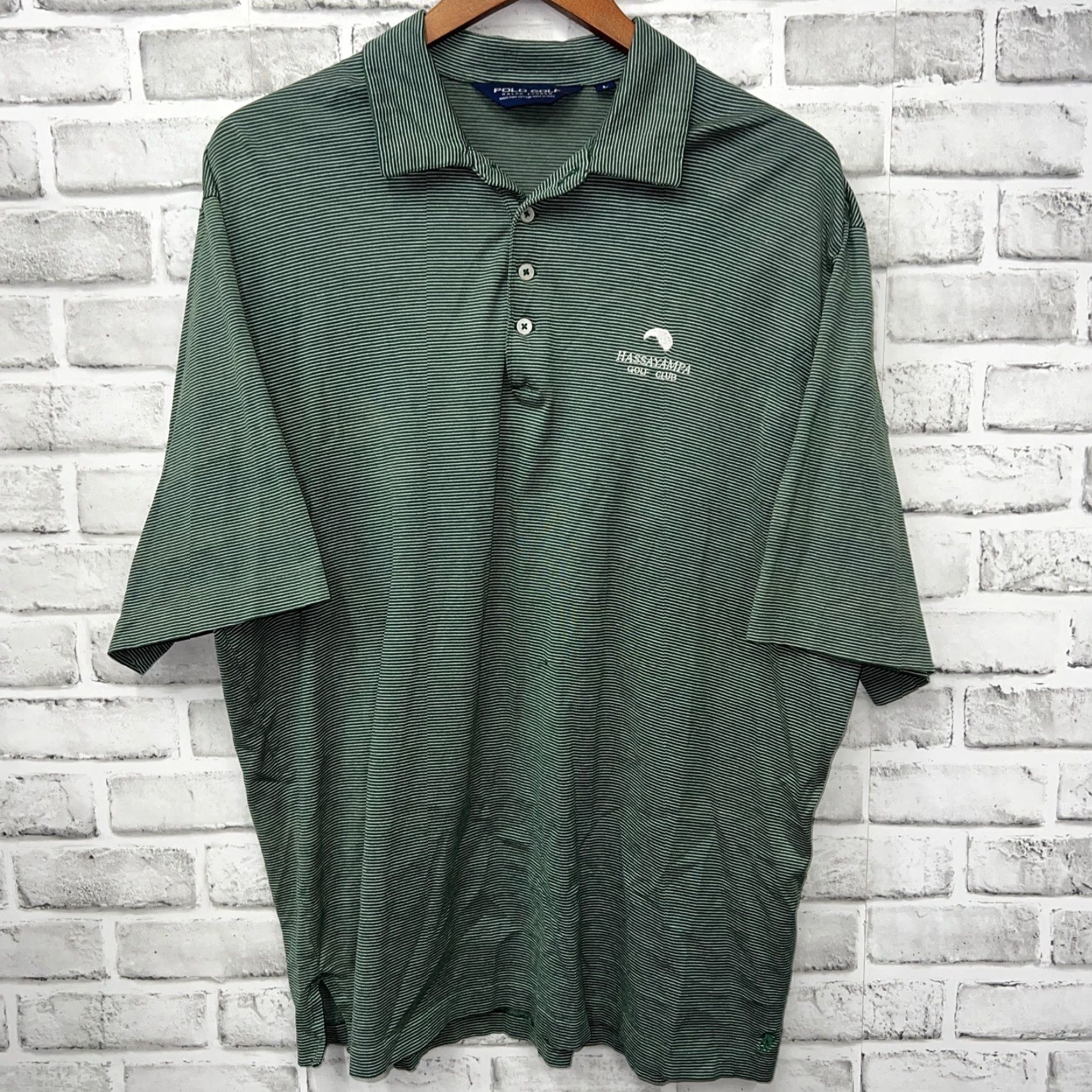 Ralph Lauren Polo Golf Ralph Lauren Shirt Mens Size L Green Striped Size US L / EU 52-54 / 3 - 2 Thumbnail