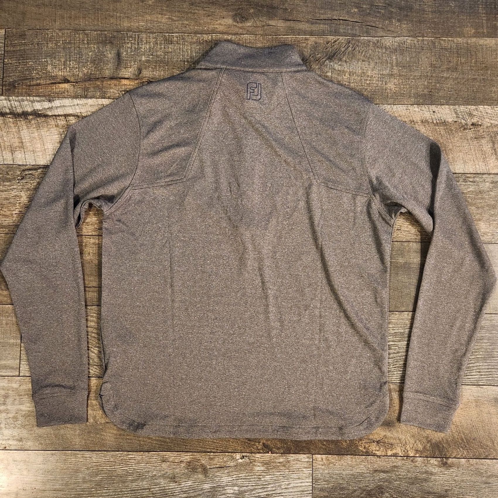 Footjoy FootJoy FJ 1/4 Zip Hypr Mid Layer NBC Sports Mens Small Golf Performance Gray Shirt Size US M / EU 48-50 / 2 - 7 Thumbnail
