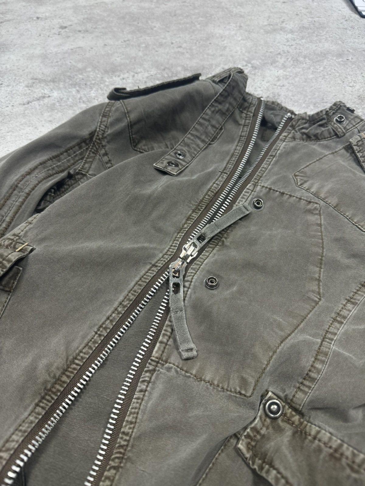 If Six Was Nine × Le Grande Bleu (L.G.B.) Vintage Japanese Faded Multi-pocket LGB Style Cargo Jacket Size US S / EU 44-46 / 1 - 5 Thumbnail