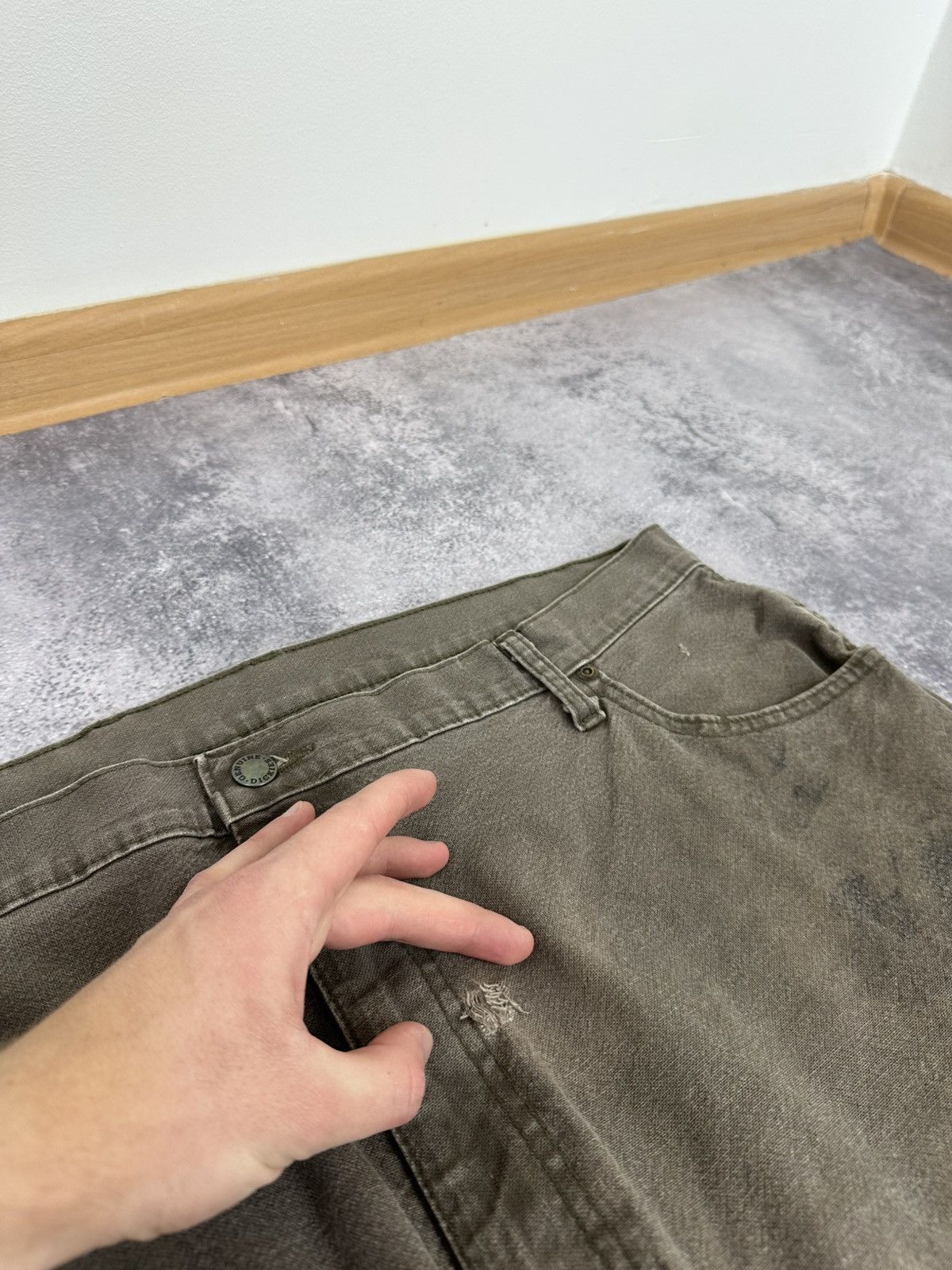 Dickies Vintage Dickies USA Distressed Cargo Utility Y2K Work Pants Size US 42 / EU 58 - 17 Thumbnail