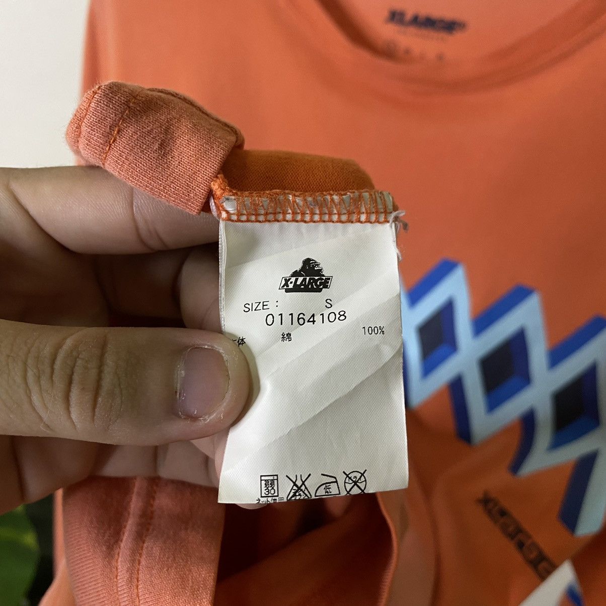 Xlarge X Large Skateboard Rare Design Faded Peach LS Tee Size US S / EU 44-46 / 1 - 6 Thumbnail