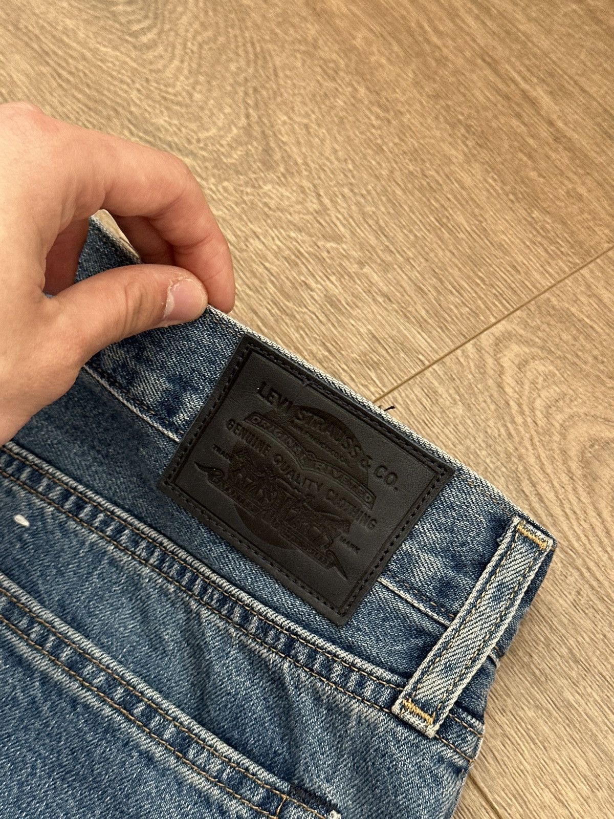 Levi's 🔥LEVIS JAPAN FABRIC SELVEDGE JEANS🔥 Size US 32 / EU 48 - 3 Thumbnail
