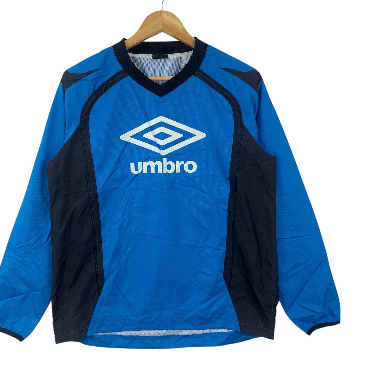 Umbro Vintage UMBRO x DESCENTE JAPAN Jersey Track Warm Football Size US M / EU 48-50 / 2 - 4 Thumbnail