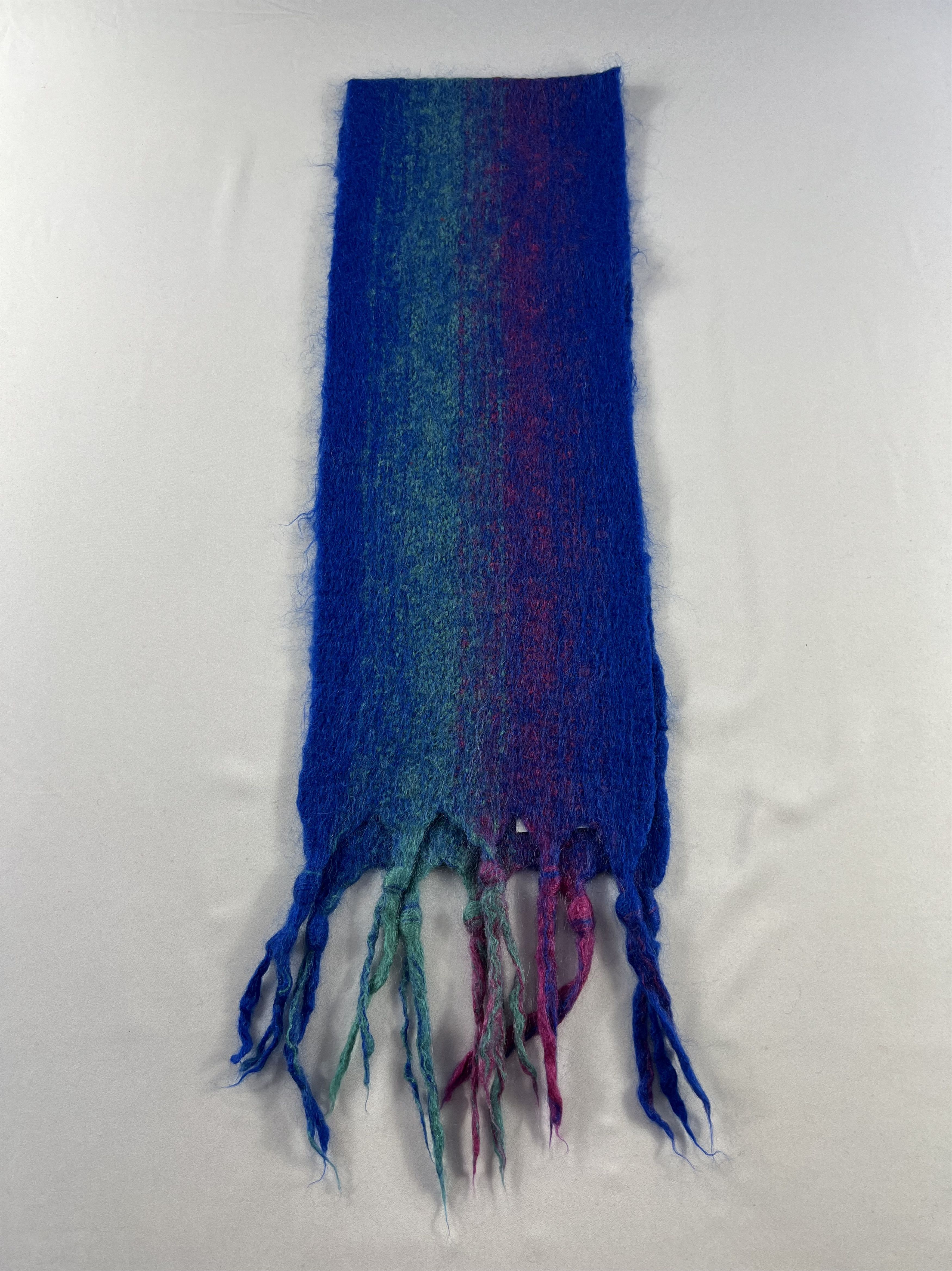 Vintage St Alban Mohair Scarf / Muffler / Neckwear P989 Size ONE SIZE - 3 Thumbnail