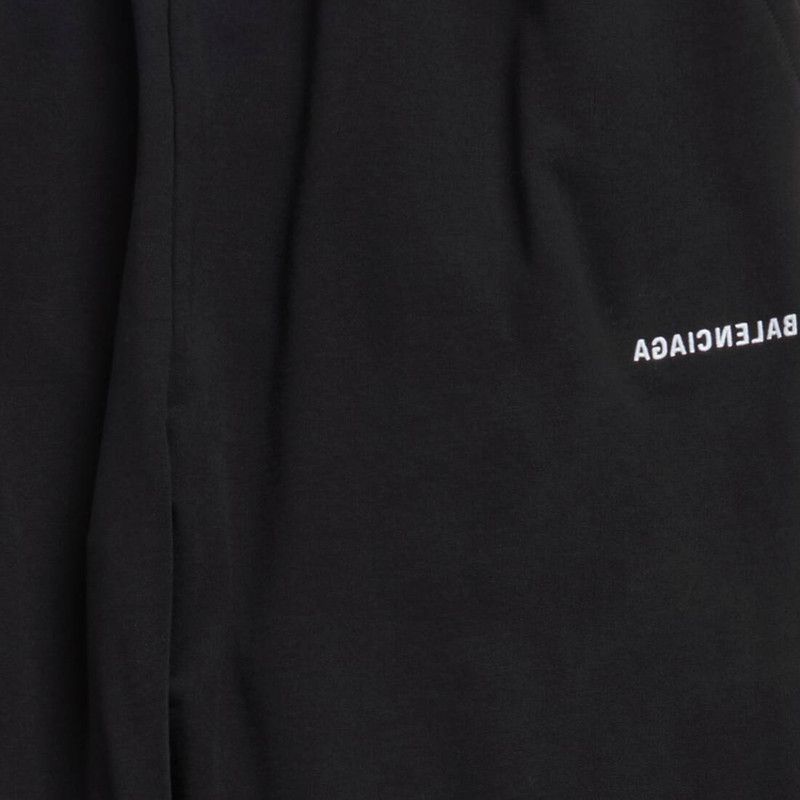 Balenciaga o1s1rm0226 Cropped Sweatpants & Joggers In Black Size US 30 / EU 46 - 6 Thumbnail